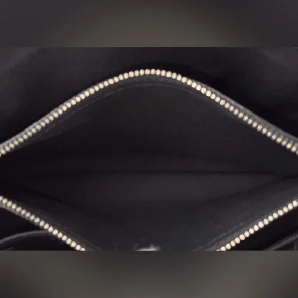 Louis Vuitton Black NOIR EPI BEAUTIFUL LEATHER Satchel Bag PASSY PM - Picture 10 of 16